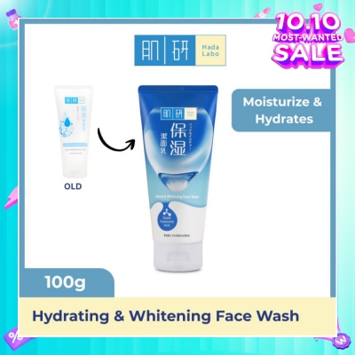 HADA LABO Hydra & Whitening Face Wash 100g