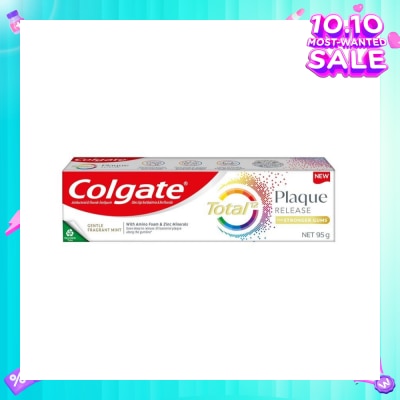 COLGATE Total Plaque Release Gentle Fragrant Mint Toothpaste 95g