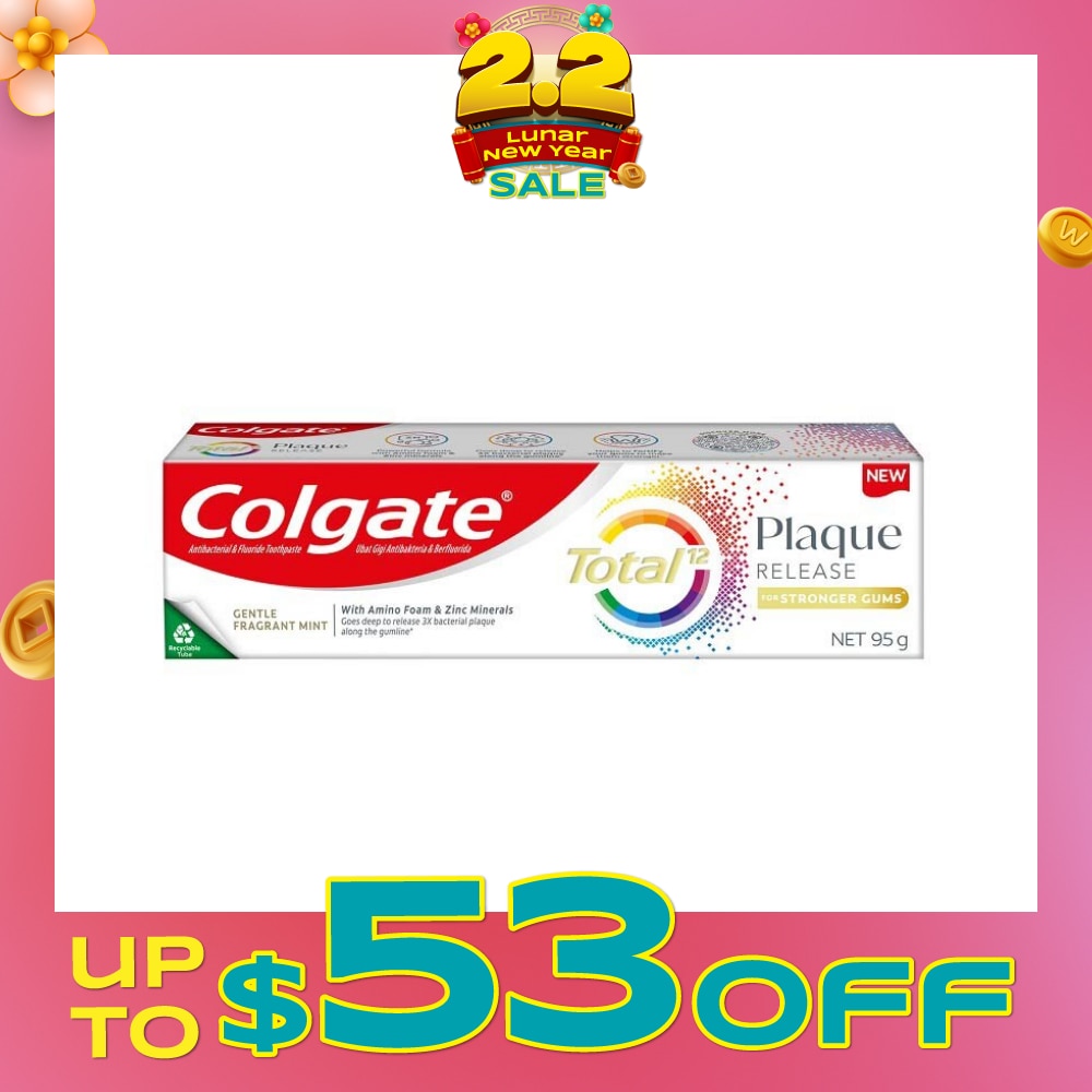 Total Plaque Release Gentle Fragrant Mint Toothpaste 95g