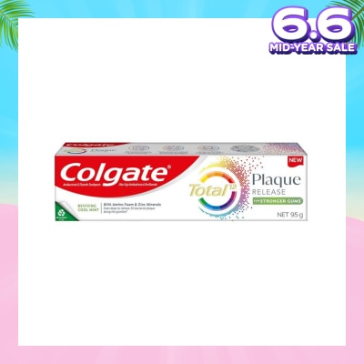 COLGATE Total Plaque Release Reviving Cool Mint Toothpaste 95g