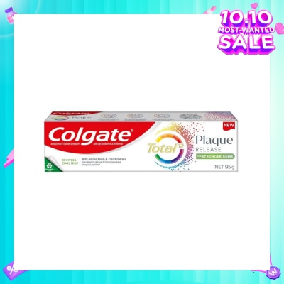 COLGATE Total Plaque Release Reviving Cool Mint Toothpaste 95g