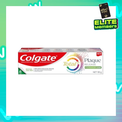 COLGATE Total Plaque Release Reviving Cool Mint Toothpaste 95g