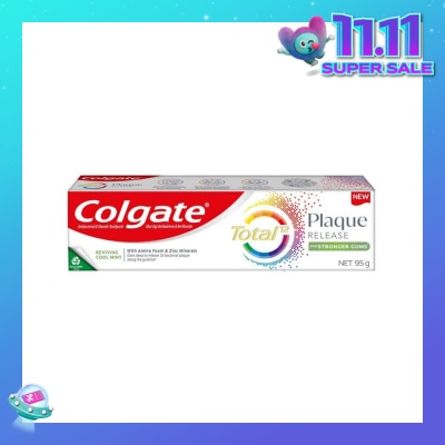 COLGATE Total Plaque Release Reviving Cool Mint Toothpaste 95g