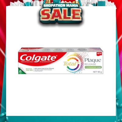 COLGATE - Total Plaque Release Reviving Cool Mint Toothpaste 95g