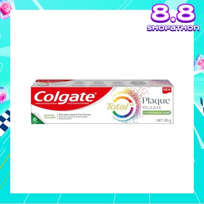COLGATE Total Plaque Release Reviving Cool Mint Toothpaste 95g