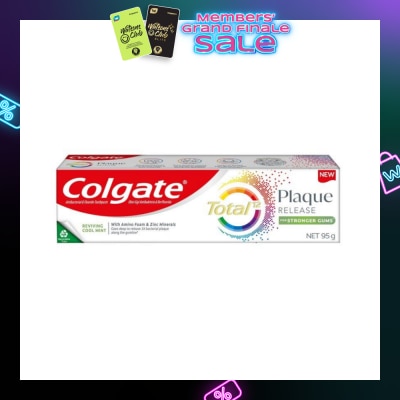 COLGATE Total Plaque Release Reviving Cool Mint Toothpaste 95g