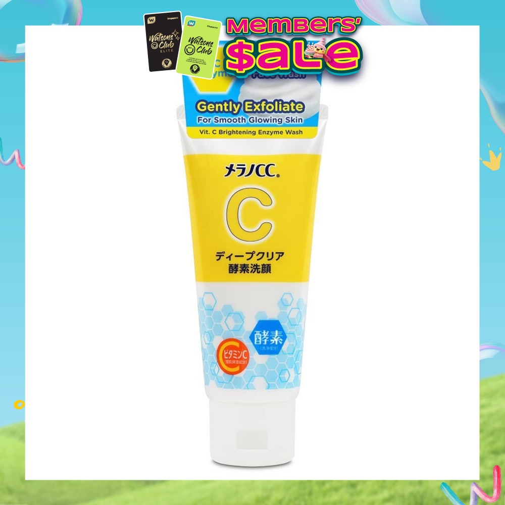 Melano Cc Enzyme Face Wash (With Luxurious Combination Of Vitamin C And Enzyme) 130g