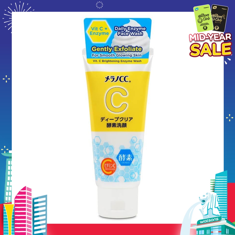Melano Cc Enzyme Face Wash (With Luxurious Combination Of Vitamin C And Enzyme) 130g