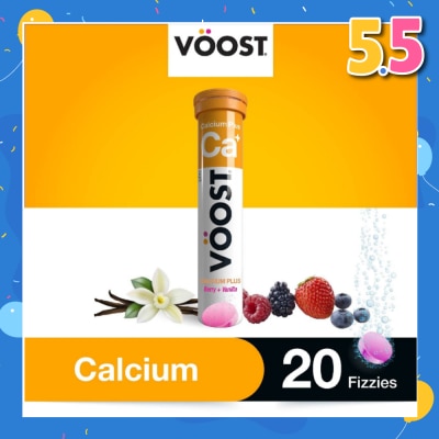 VOOST Calcium Plus Effervescent Mineral Supplement Tablet 20s