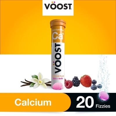 VOOST Calcium Plus Effervescent Mineral Supplement Tablet 20s