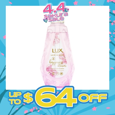 LUX LUMINIQUE - Happiness Bloom Floral Cleanse Non-Silicone Shampoo 450g (Expiry: Nov`2026)