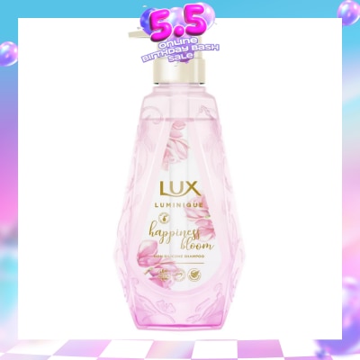 LUX LUMINIQUE - Happiness Bloom Floral Cleanse Non-Silicone Shampoo 450g (Expiry: Nov`2026)