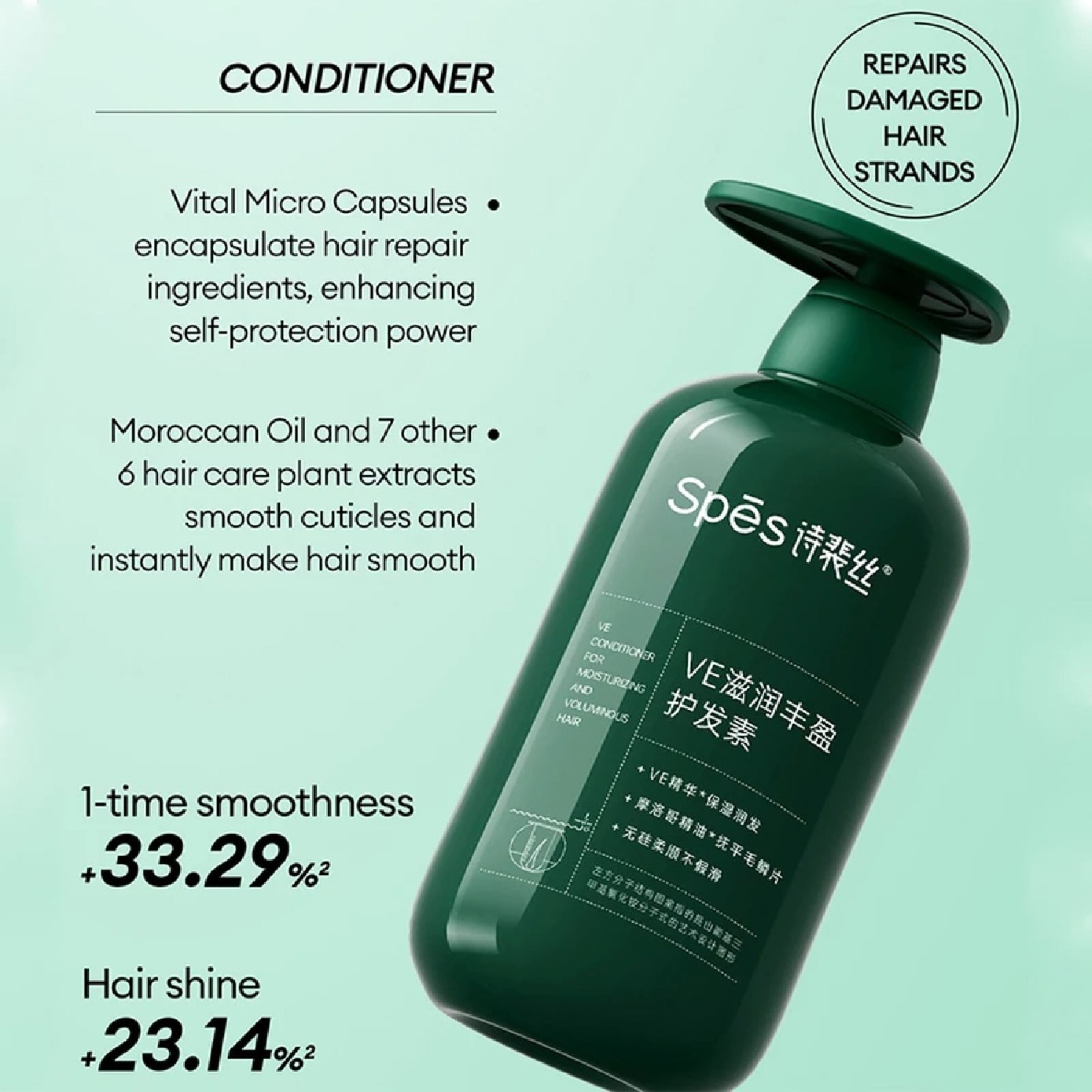 VE Moisturising and Voluminous Hair Conditioner 500ml