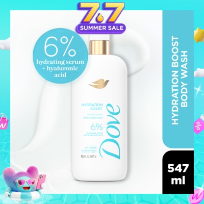 DOVE - Hydration Boost Serum Body Wash 547ml