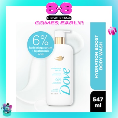 DOVE - Hydration Boost Serum Body Wash 547ml