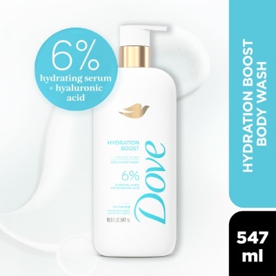 DOVE - Hydration Boost Serum Body Wash 547ml