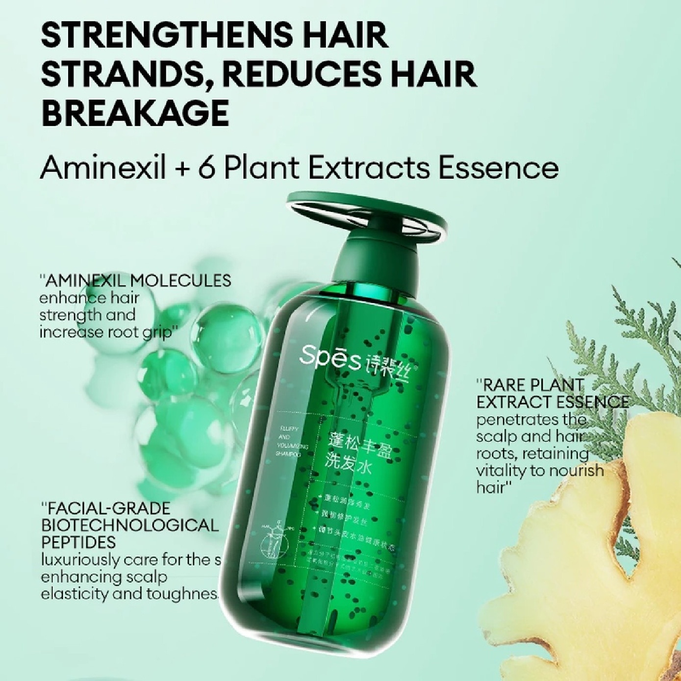 Fluffy and Volumising Shampoo 500ml