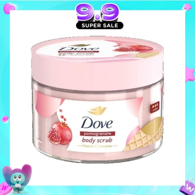 DOVE - Pomegranate Ice Cream Body Scrub (1st Ice Cream*Body Scrub, For Moderate Exfoliation) 280g image