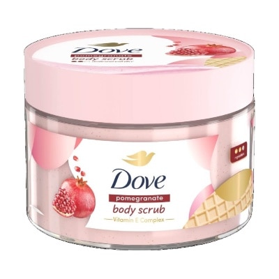 DOVE Pomegranate Ice Cream Body Scrub (1st Ice Cream*Body Scrub, For Moderate Exfoliation) 280g