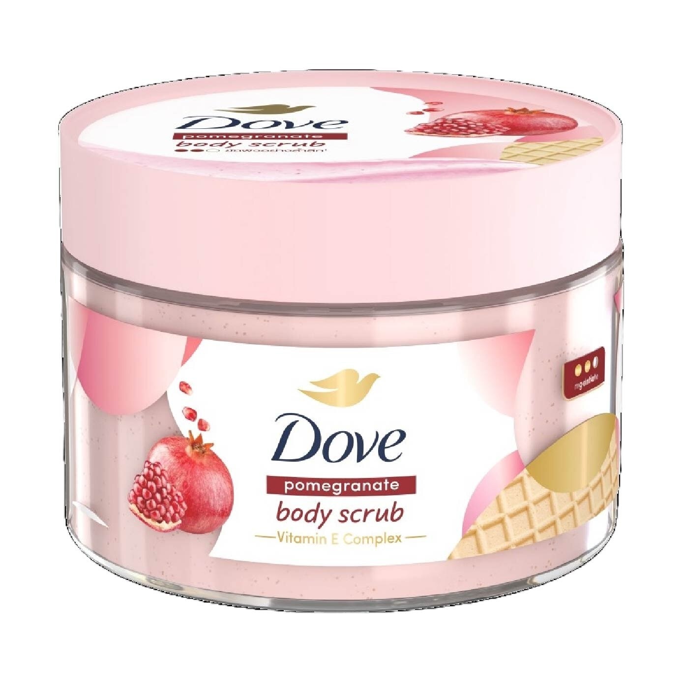 Pomegranate Ice Cream Body Scrub (1st Ice Cream*Body Scrub, For Moderate Exfoliation) 280g