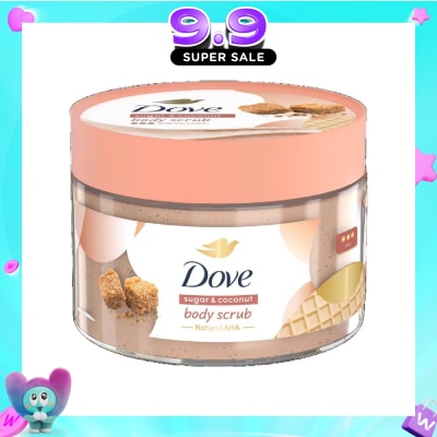 DOVE - Sugar Sorbet Body Scrub (1st Ice Cream *Body Scrub, For Deep Exfoliation) 280g image