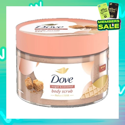 DOVE Sugar Sorbet Body Scrub (1st Ice Cream *Body Scrub, For Deep Exfoliation) 280g