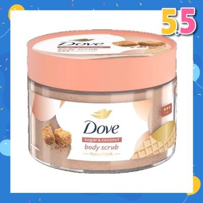 DOVE Sugar Sorbet Body Scrub (1st Ice Cream *Body Scrub, For Deep Exfoliation) 280g
