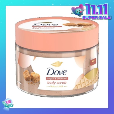 DOVE Sugar Sorbet Body Scrub (1st Ice Cream *Body Scrub, For Deep Exfoliation) 280g