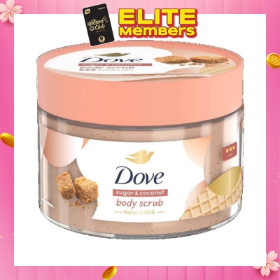 DOVE Sugar Sorbet Body Scrub (1st Ice Cream *Body Scrub, For Deep Exfoliation) 280g
