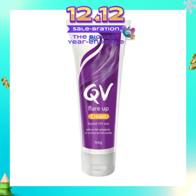 EGO QV Flare Up Cream (Relief Of The Symptoms Of Eczema And Dermatitis) 100g
