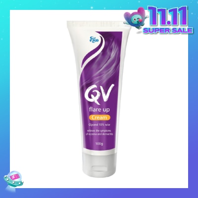 EGO QV Flare Up Cream (Relief Of The Symptoms Of Eczema And Dermatitis) 100g