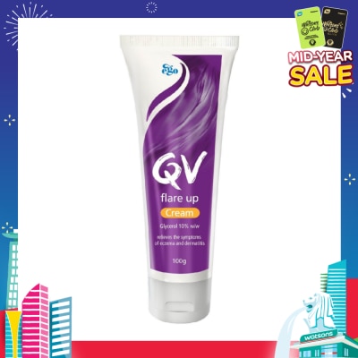 EGO QV Flare Up Cream (Relief Of The Symptoms Of Eczema And Dermatitis) 100g