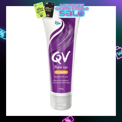EGO QV Flare Up Cream (Relief Of The Symptoms Of Eczema And Dermatitis) 100g