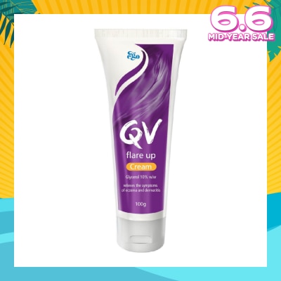 EGO QV Flare Up Cream (Relief Of The Symptoms Of Eczema And Dermatitis) 100g
