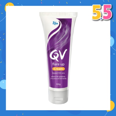 EGO QV Flare Up Cream (Relief Of The Symptoms Of Eczema And Dermatitis) 100g