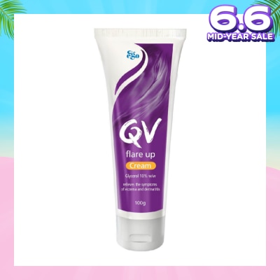 EGO QV Flare Up Cream (Relief Of The Symptoms Of Eczema And Dermatitis) 100g