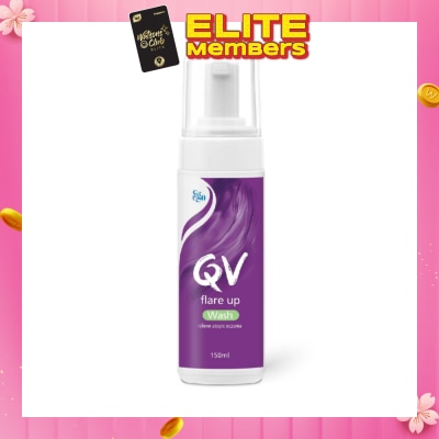EGO QV Flare Up Wash (Gently Cleanses Skin And Removes Bacteria) 150ml