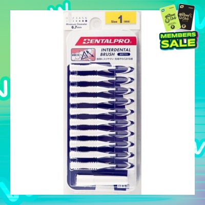 DENTALPRO Inter Brush Size 1 sss