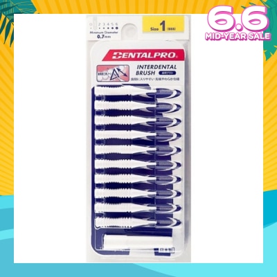 DENTALPRO Inter Brush Size 1 sss