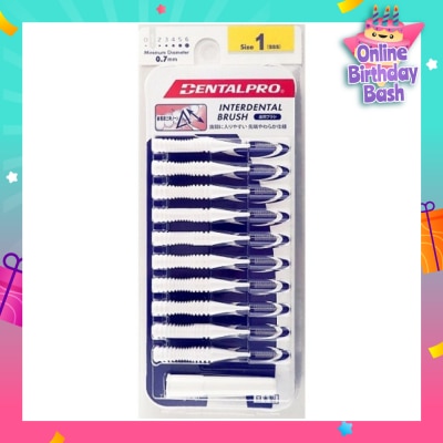 DENTALPRO Inter Brush Size 1 sss