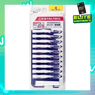 DENTALPRO Inter Brush Size 1 sss