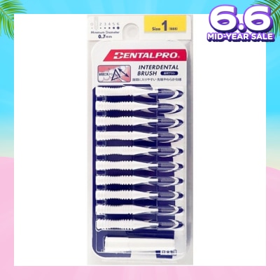 DENTALPRO Inter Brush Size 1 sss