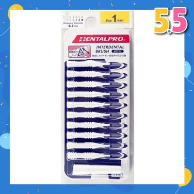 DENTALPRO Inter Brush Size 1 sss