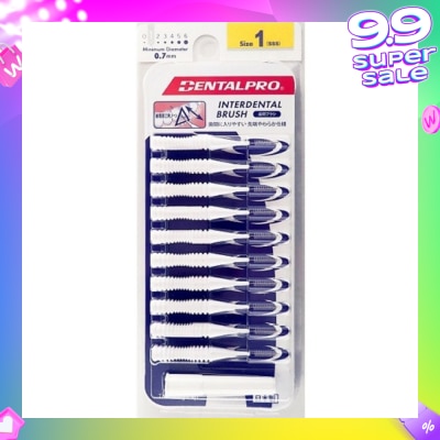 DENTALPRO Inter Brush Size 1 sss