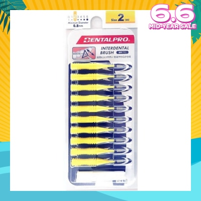 DENTALPRO Inter Brush Size 2 ss