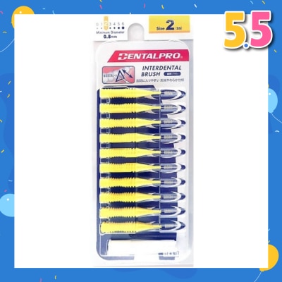 DENTALPRO Inter Brush Size 2 ss