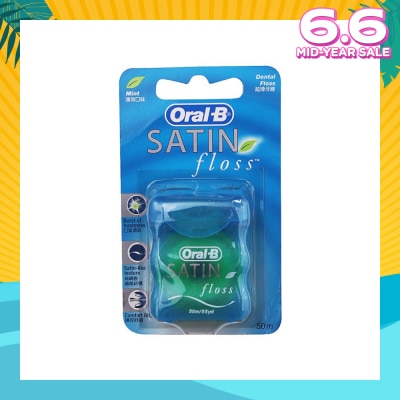 ORAL-B EssentialFloss Mint Satin Floss 50m