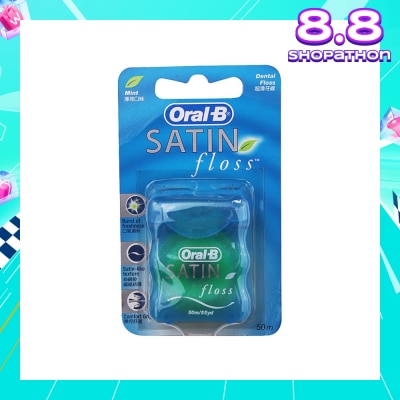 ORAL-B EssentialFloss Mint Satin Floss 50m