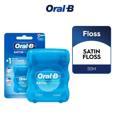 ORAL B Satin Tape Clean Dental Floss Mint 50m image