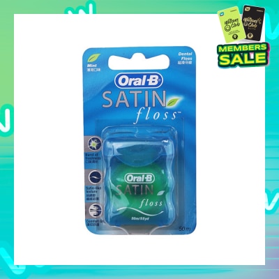 ORAL-B EssentialFloss Mint Satin Floss 50m